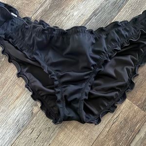 Cheeky bikini bottoms.